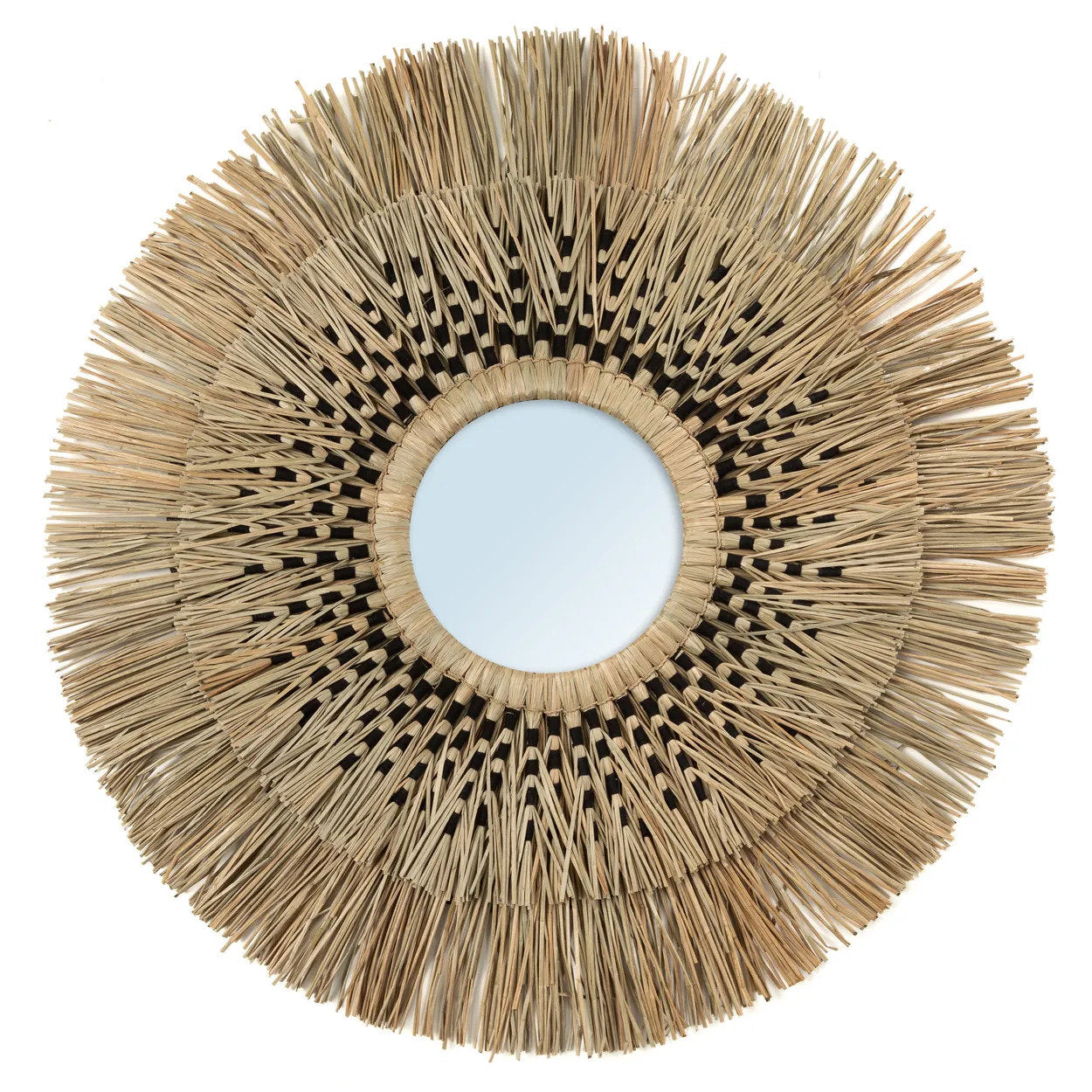 Havana Spiegel Naturel Zwart L